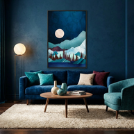Moon Bay - Poster Print - No Frame