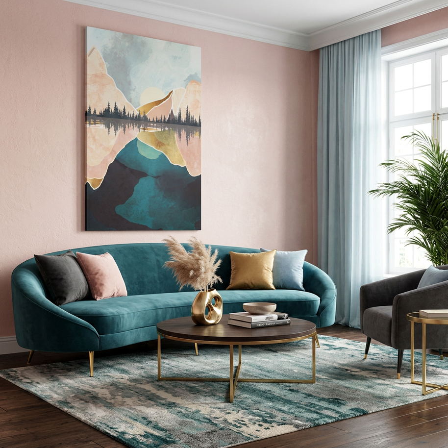 Summer Reflection - Poster Print - No Frame