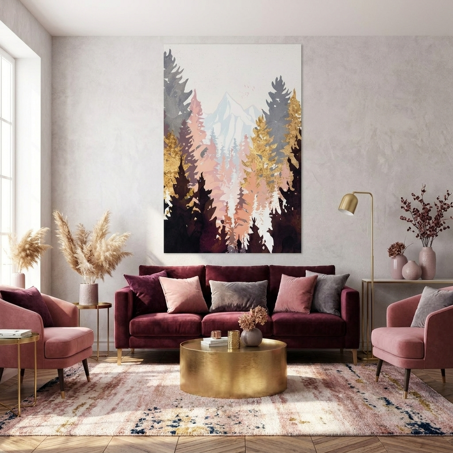 Wine Forest - Poster Print - No Frame