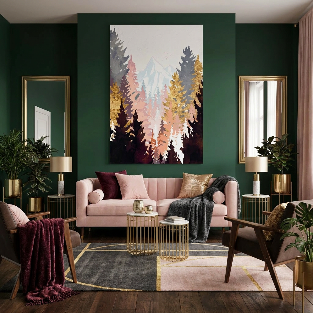 Wine Forest - Poster Print - No Frame