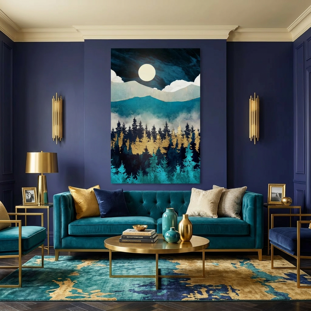 Evening Mist - Poster Print - No Frame