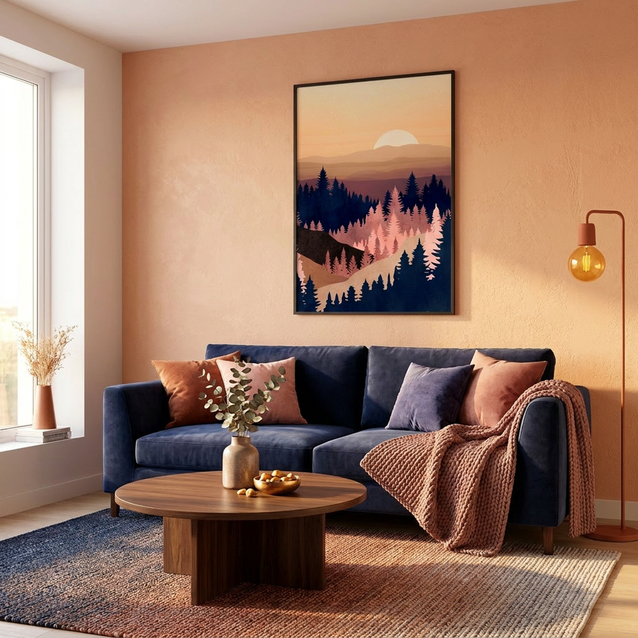 Summer Dusk - Poster Print - No Frame