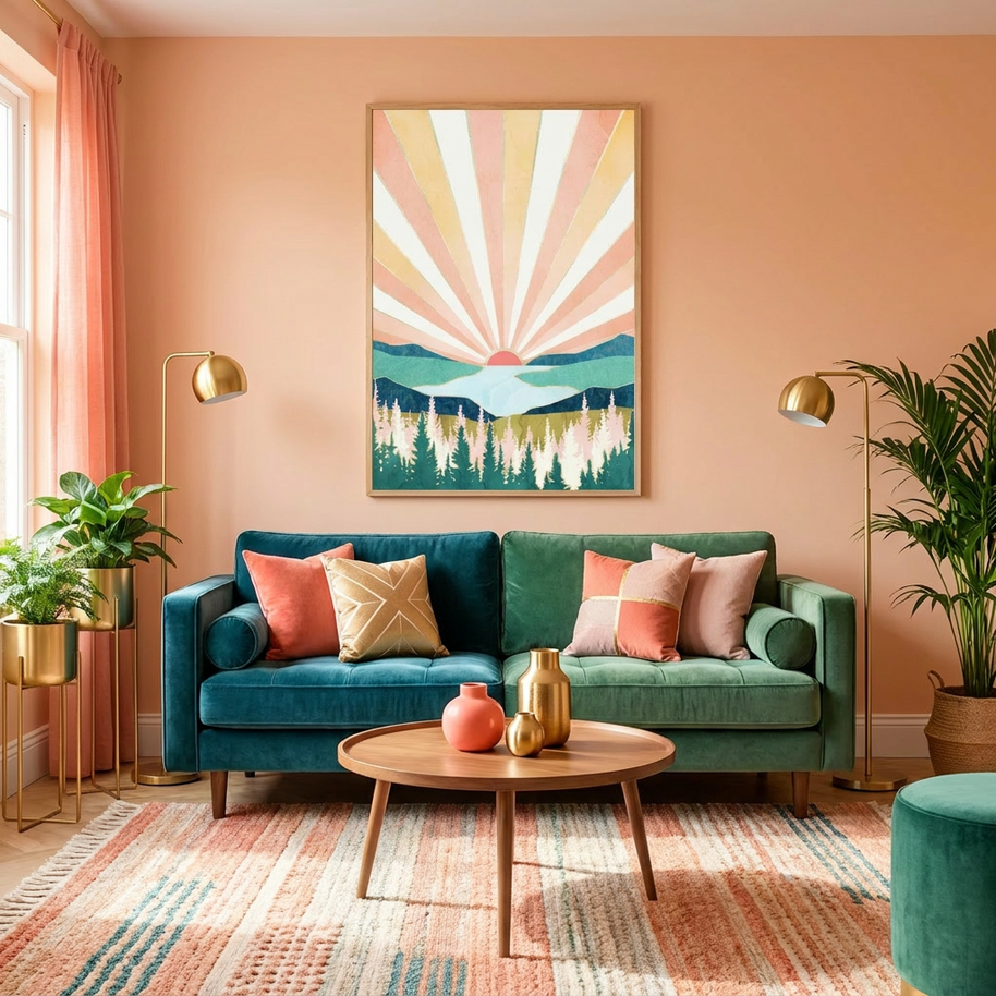 Summer Sunset - Poster Print - No Frame