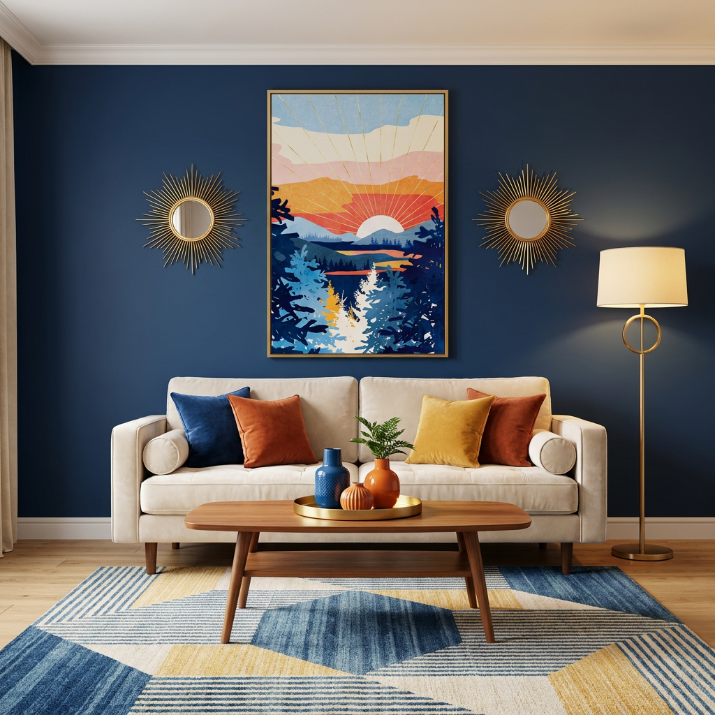 Sunset Lake - Poster Print - No Frame