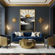 Metallic Dusk - Poster Print - No Frame