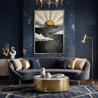 Metallic Dusk - Poster Print - No Frame