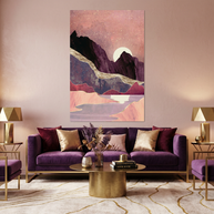 Blush Vista - Poster Print - No Frame