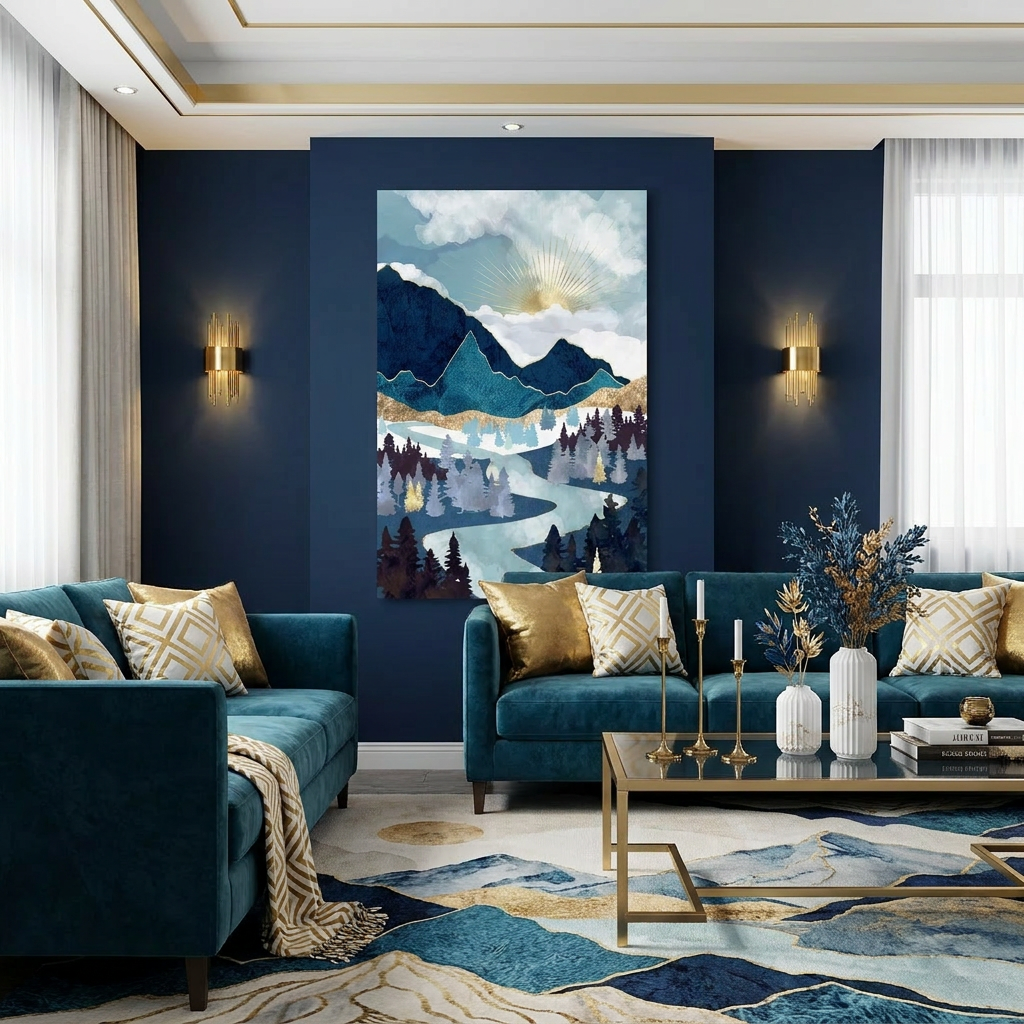 Valley Sunrise - Poster Print - No Frame