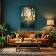 Autumn Evening - Poster Print - No Frame