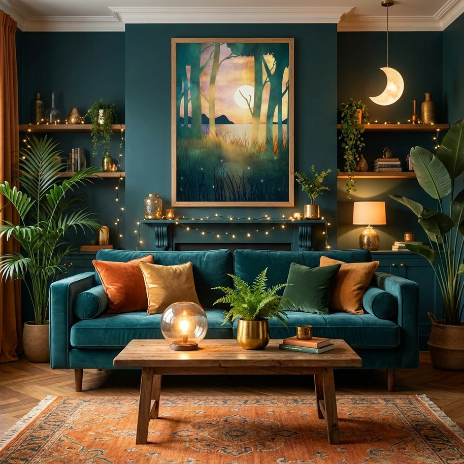 Autumn Evening - Poster Print - No Frame