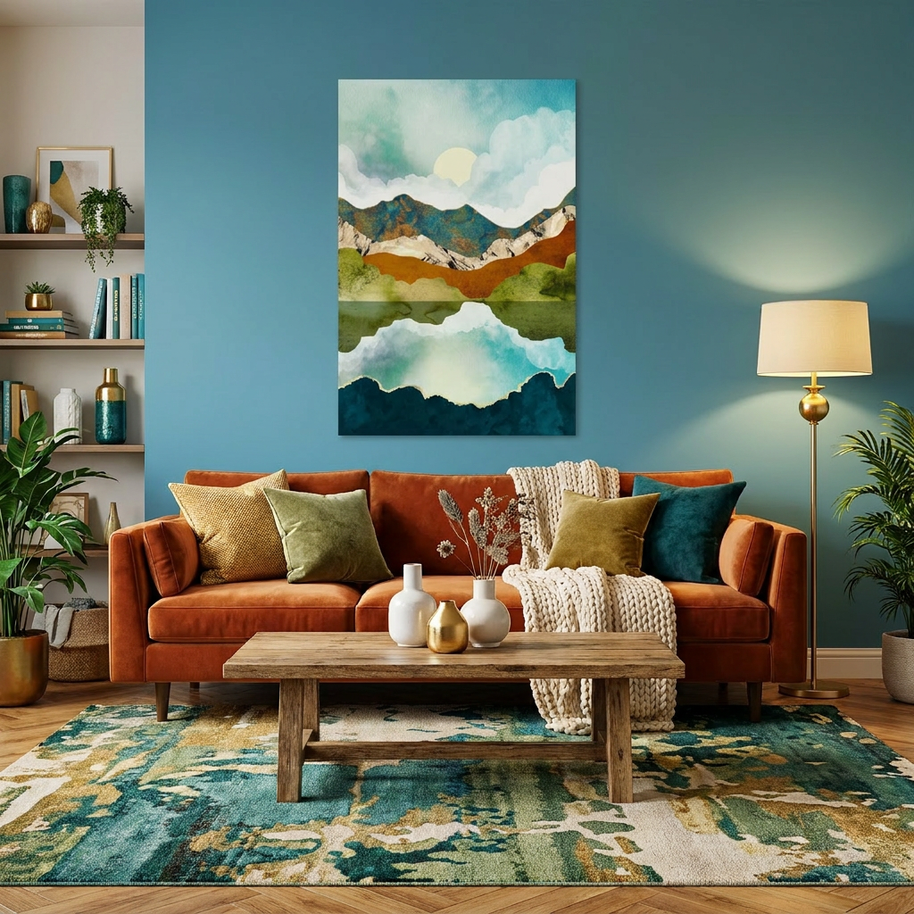 Spring Mountains - Poster Print - No Frame