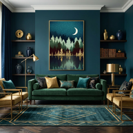 Star Forest Reflection - Poster Print - No Frame