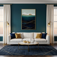 Indigo Waters - Poster Print - No Frame