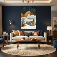 Winter Stars - Poster Print - No Frame