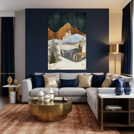 Winter Stars - Poster Print - No Frame