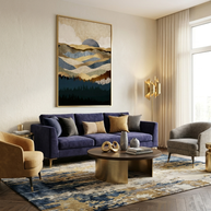 Golden Vista - Poster Print - No Frame