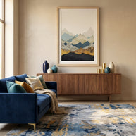 Distant Peaks - Poster Print - No Frame