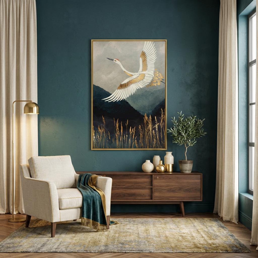Elegant Flight - Poster Print - No Frame