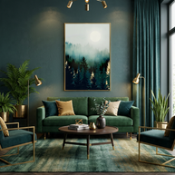Forest Glow - Poster Print - No Frame