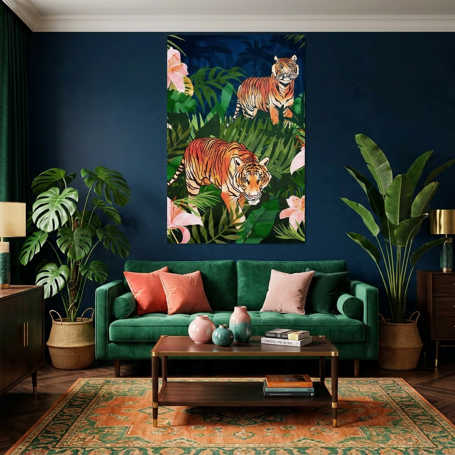 Tiger Dream - Poster Print - No Frame
