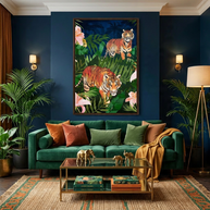 Tiger Dream - Poster Print - No Frame