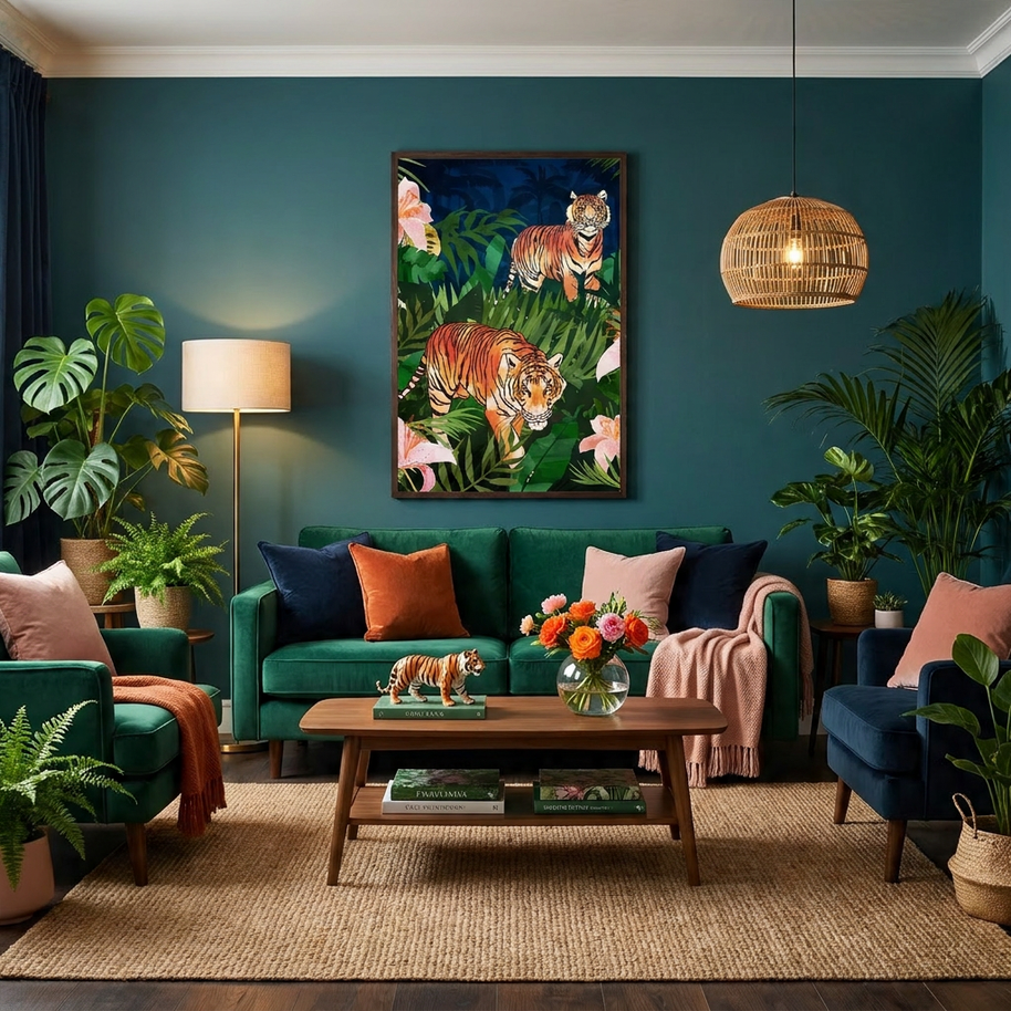 Tiger Dream - Poster Print - No Frame