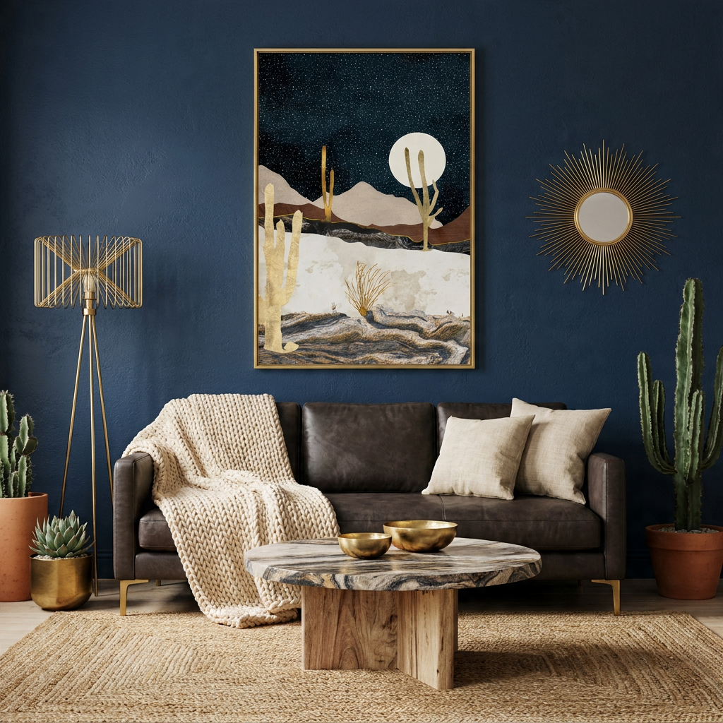 Desert View - Poster Print - No Frame