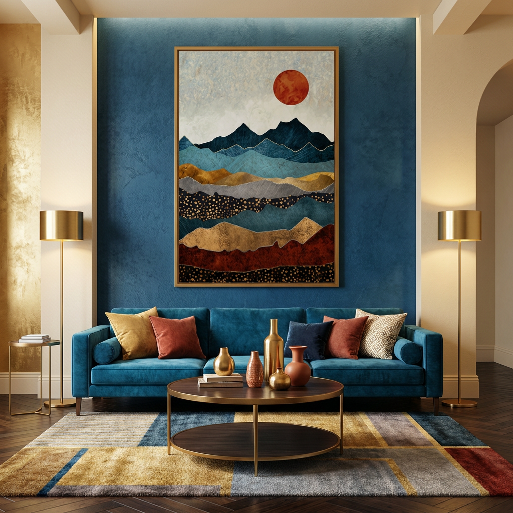 Amber Dusk - Poster Print - No Frame