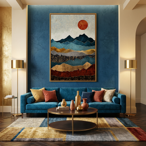 Amber Dusk - Poster Print - No Frame