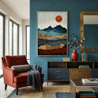 Amber Dusk - Poster Print - No Frame
