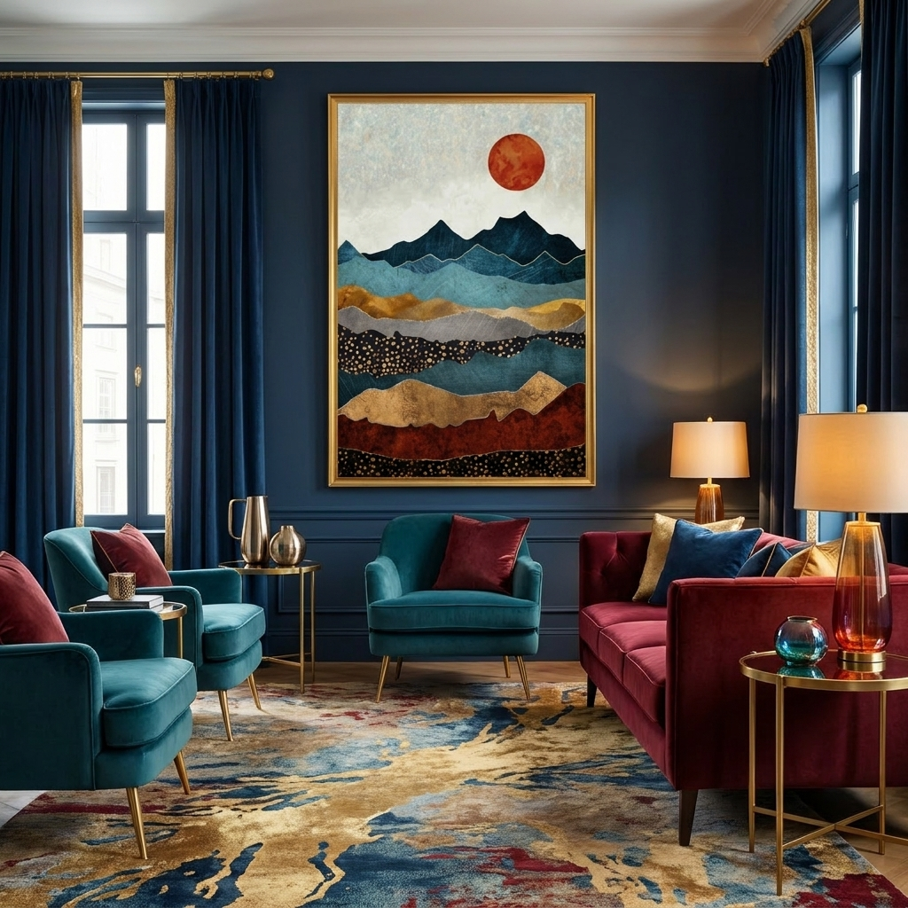 Amber Dusk - Poster Print - No Frame