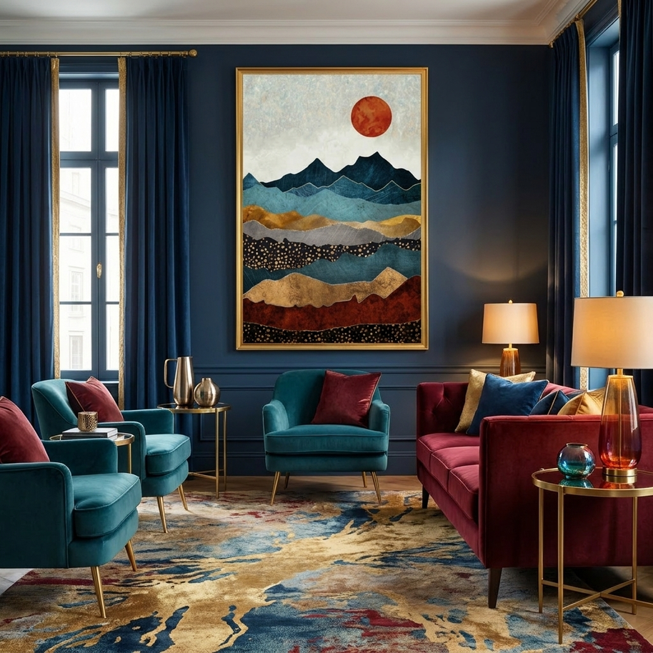 Amber Dusk - Poster Print - No Frame