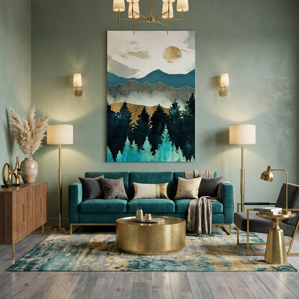 Forest Mist - Poster Print - No Frame