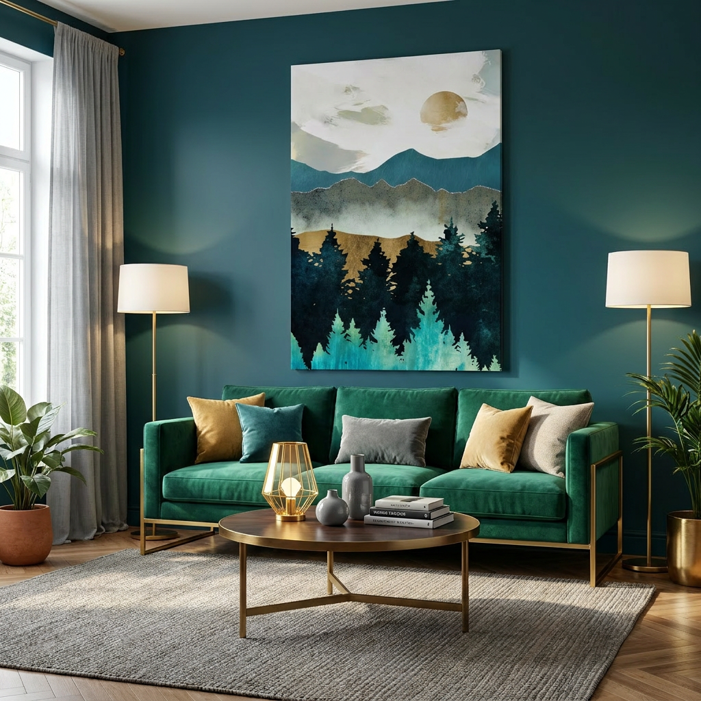 Forest Mist - Poster Print - No Frame