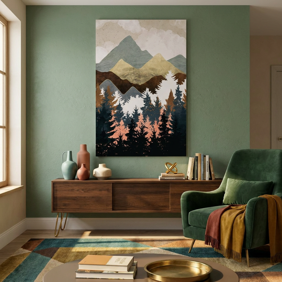 Forest View - Poster Print - No Frame
