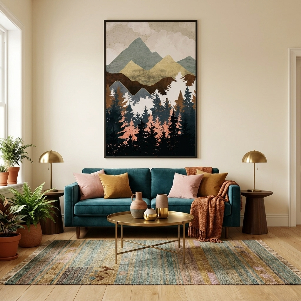 Forest View - Poster Print - No Frame