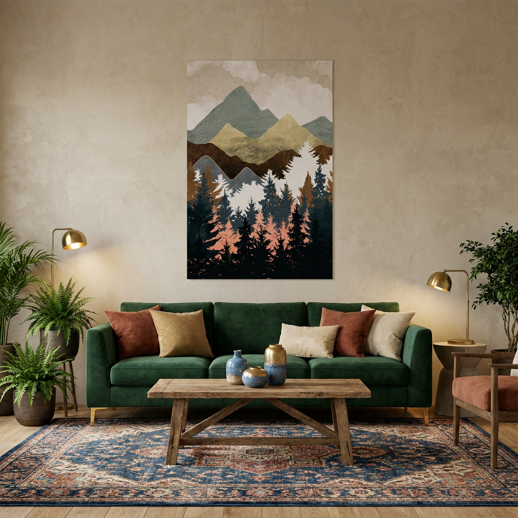 Forest View - Poster Print - No Frame