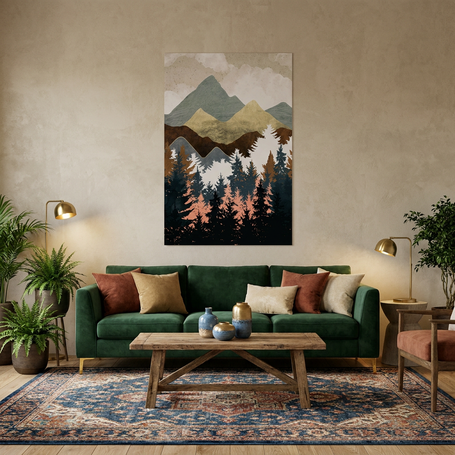 Forest View - Poster Print - No Frame