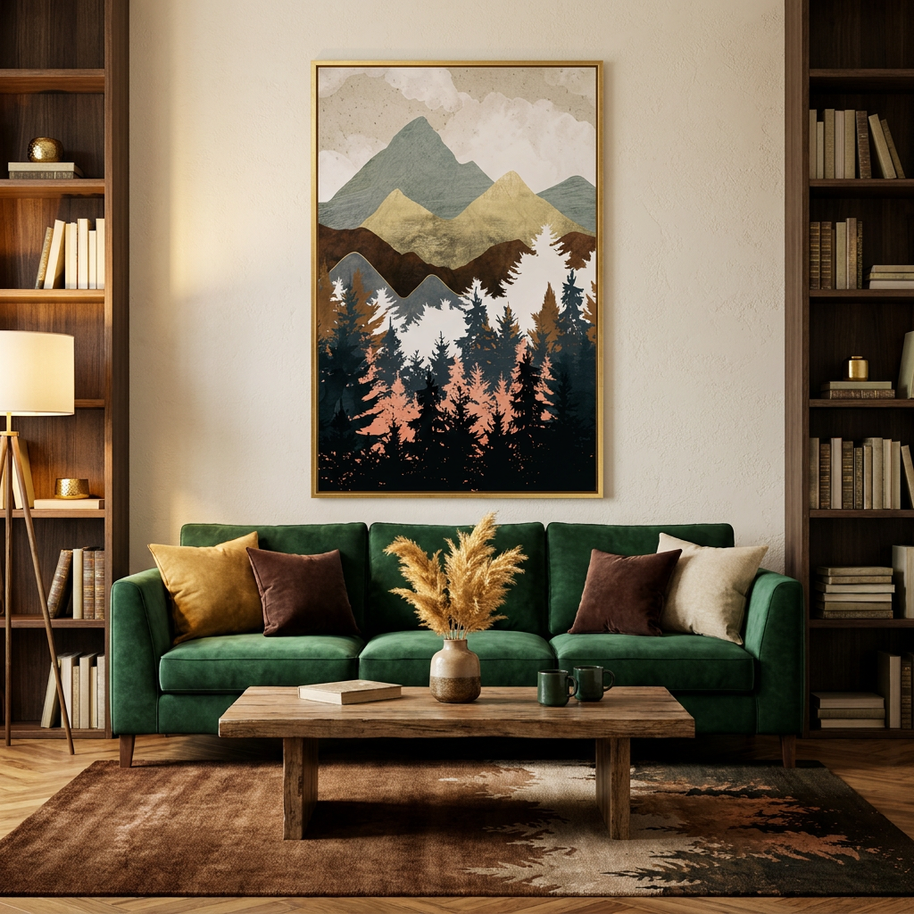 Forest View - Poster Print - No Frame