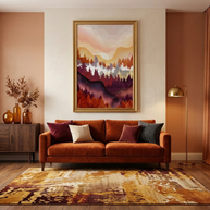 Amber Forest - Poster Print - No Frame