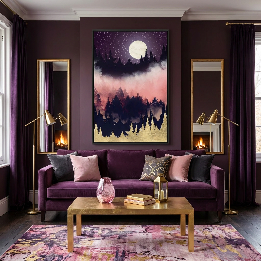 Evening Glow - Poster Print - No Frame