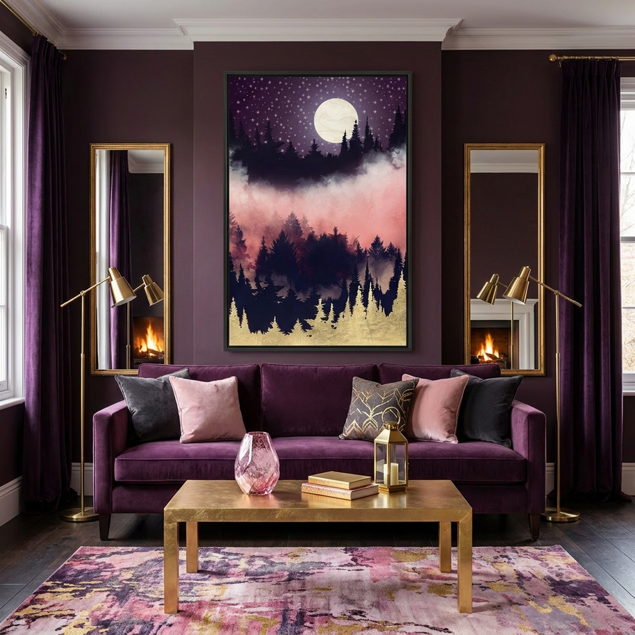 Evening Glow - Poster Print - No Frame