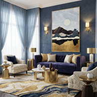 Golden Desert - Poster Print - No Frame