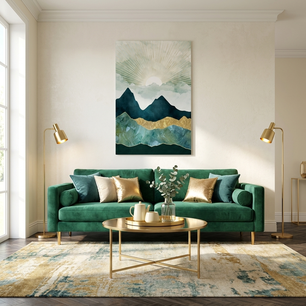 Golden Sunrise - Poster Print - No Frame