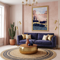 Autumn Desert - Poster Print - No Frame