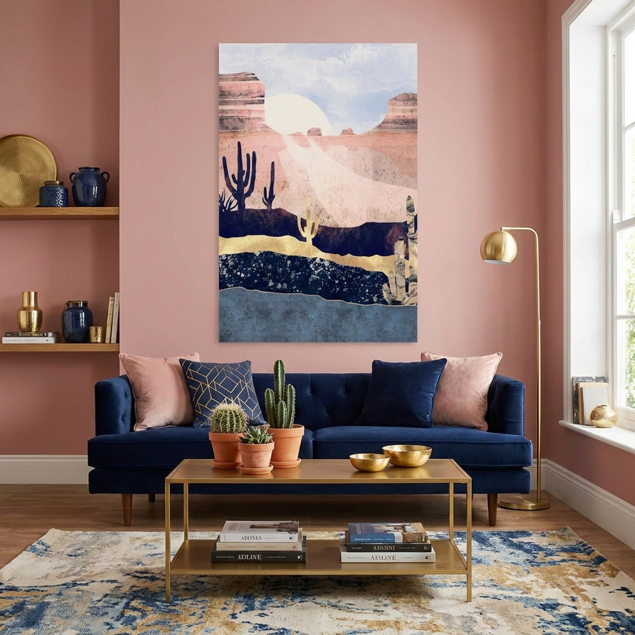 Autumn Desert - Poster Print - No Frame