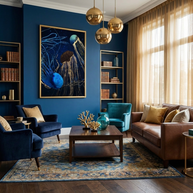 Metallic Jellyfish IV - Poster Print - No Frame