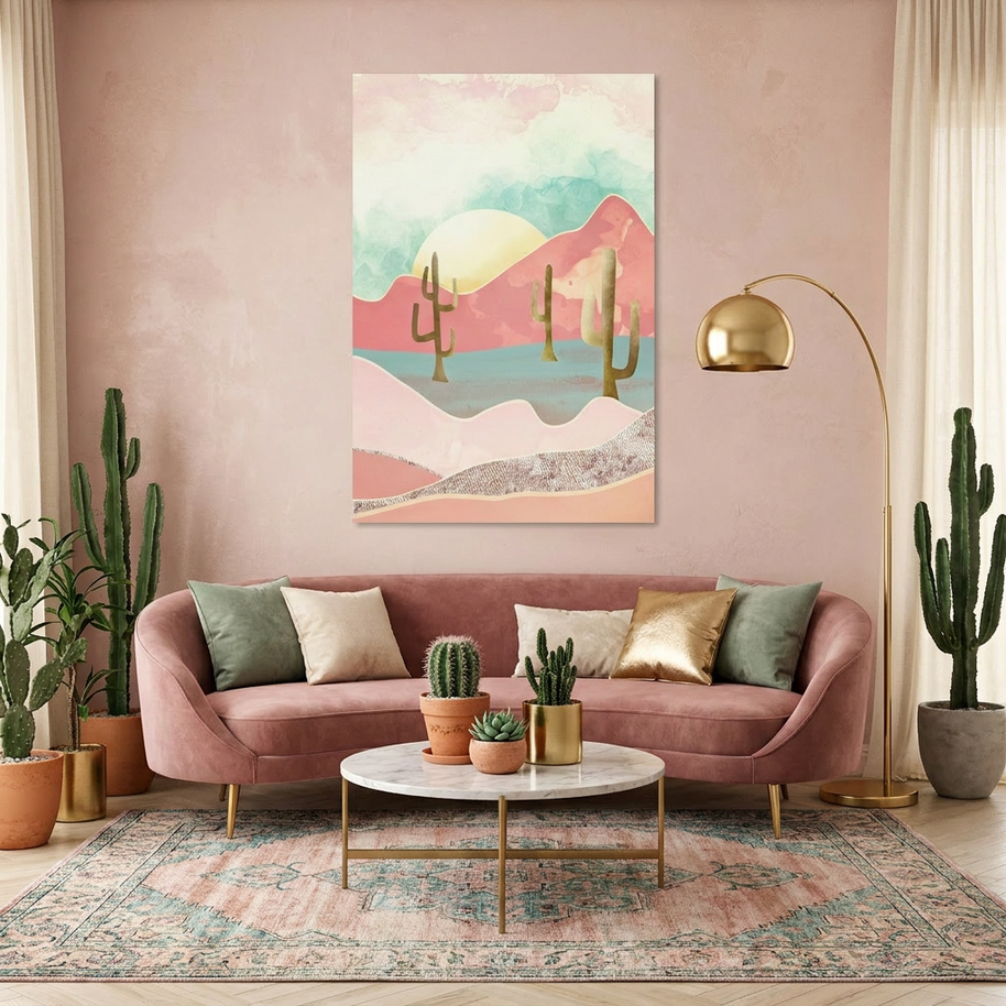 Desert Mountains - Poster Print - No Frame