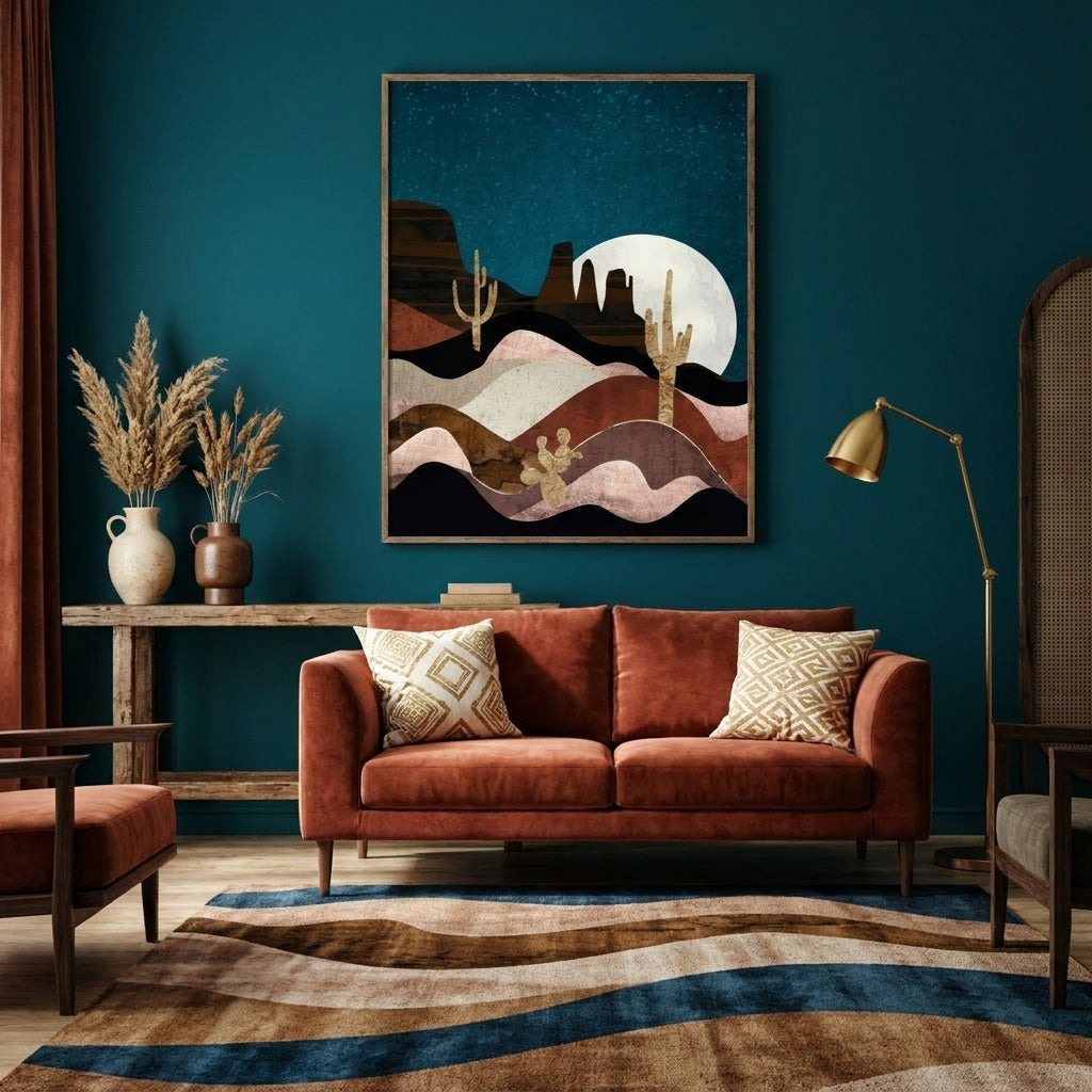 Desert Stars - Poster Print - No Frame