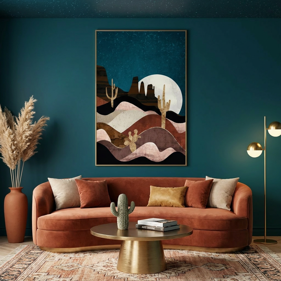 Desert Stars - Poster Print - No Frame